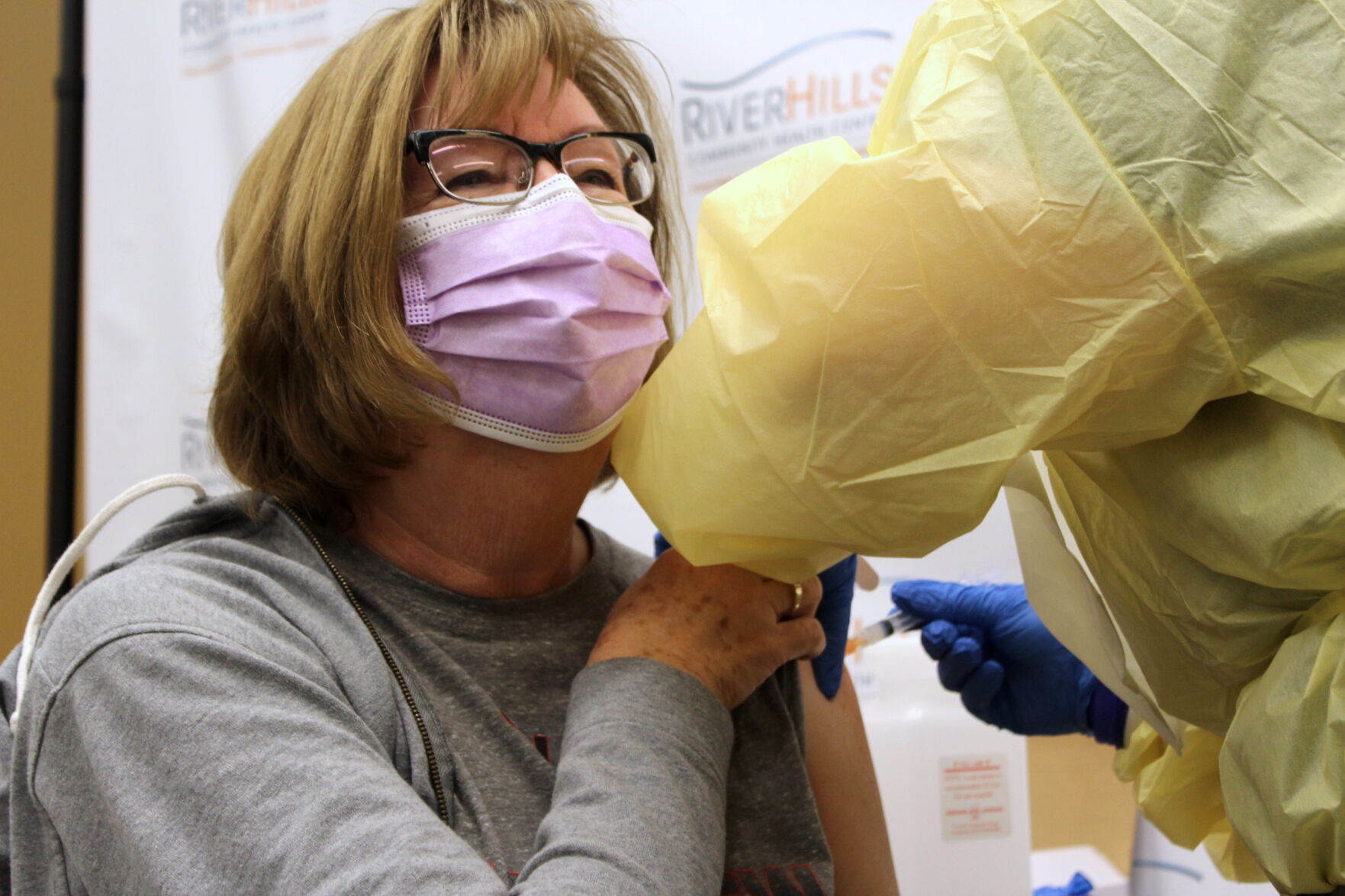 COVID-19 vaccine at River Hills (dominant photo)
